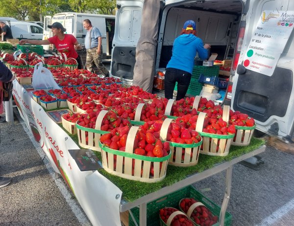 Le Marché des producteurs de Velleron